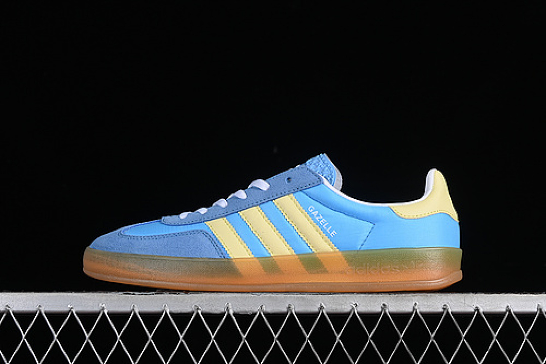 Unbranded [IE2960]-[ORIGINALS GAZELLE INDOOR SEMI BLUE BURST/ALMOST YELLOW/CLOUD WHITE]-[UNISEX:36-45], photo 1