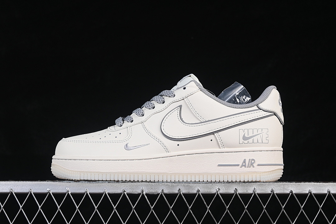 Nike Nike AIR FORCE 1 07 LOW WHITE/GREY/WHITE · SM6668-133, photo 1
