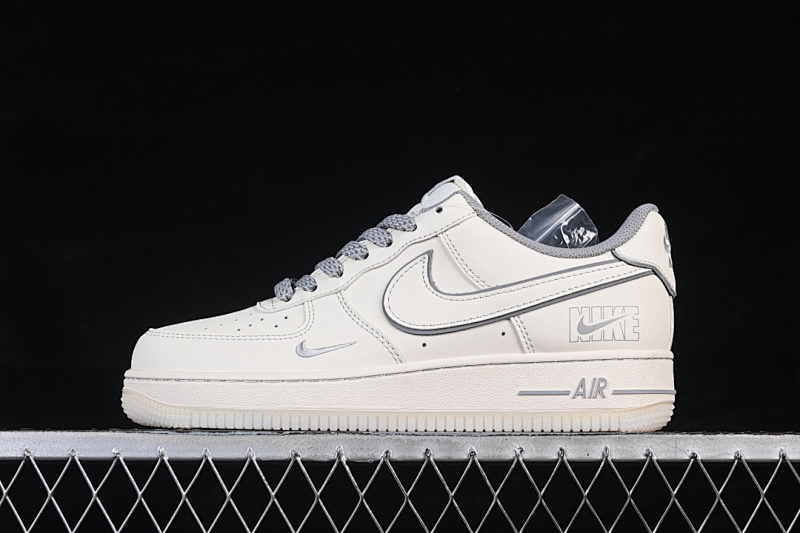 Nike Nike AIR FORCE 1 07 LOW WHITE/GREY/WHITE · SM6668-133, photo 1
