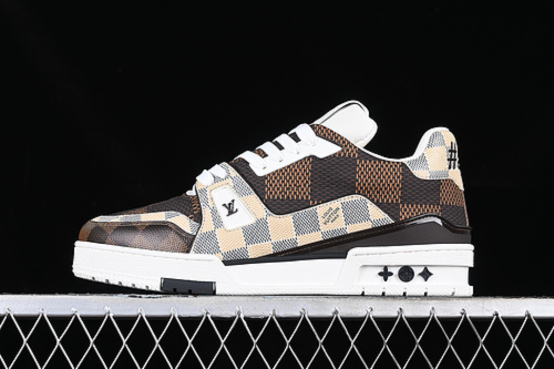Louis Vuitton Louis Vuitton [TRAINER WHITE/BROWN/GREY/BLACK]-[MAN:38-45], photo 1