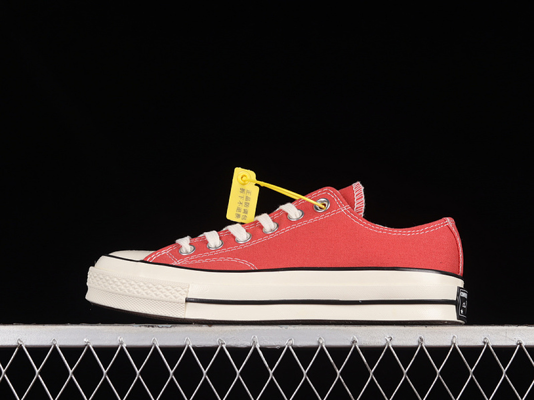 Converse [A02767C]-[CHUCK TAYLOR ALL STAR 70S LOW TOP RHUBARB PIE/EGRET/BLACK]-[UNISEX:35-44], photo 1
