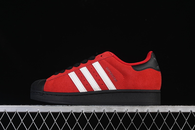 Adidas ORIGINALS II SHELL TOE CASUAL SNEAKERS RED/BLACK/WHITE · JQ3220, photo 1