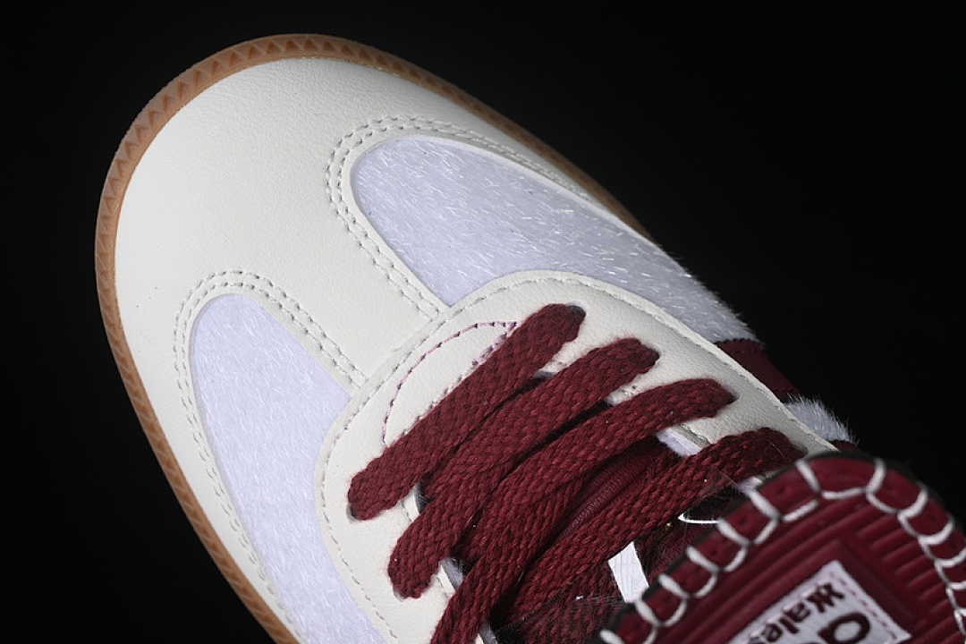 Adidas [IE0586]-[WALES BONNER SAMBA PONY CREAM WHITE/MYSTERY BROWN/CREAM WHITE]-[UNISEX:35-45] - Image 11