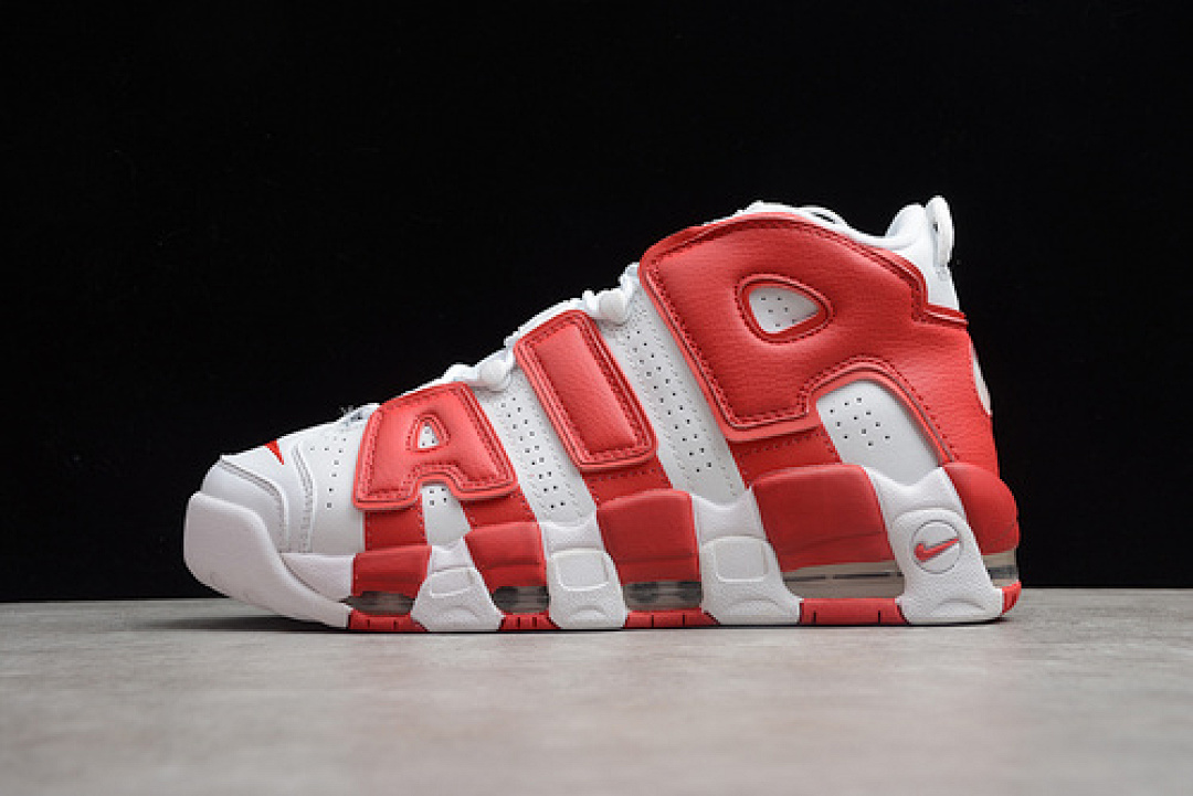 Nike [414962-100]-[AIR MORE UPTEMPO WHITE/WHITE/GYM RED]-[WOMAN:36-39]-[MAN:40-45], photo 1