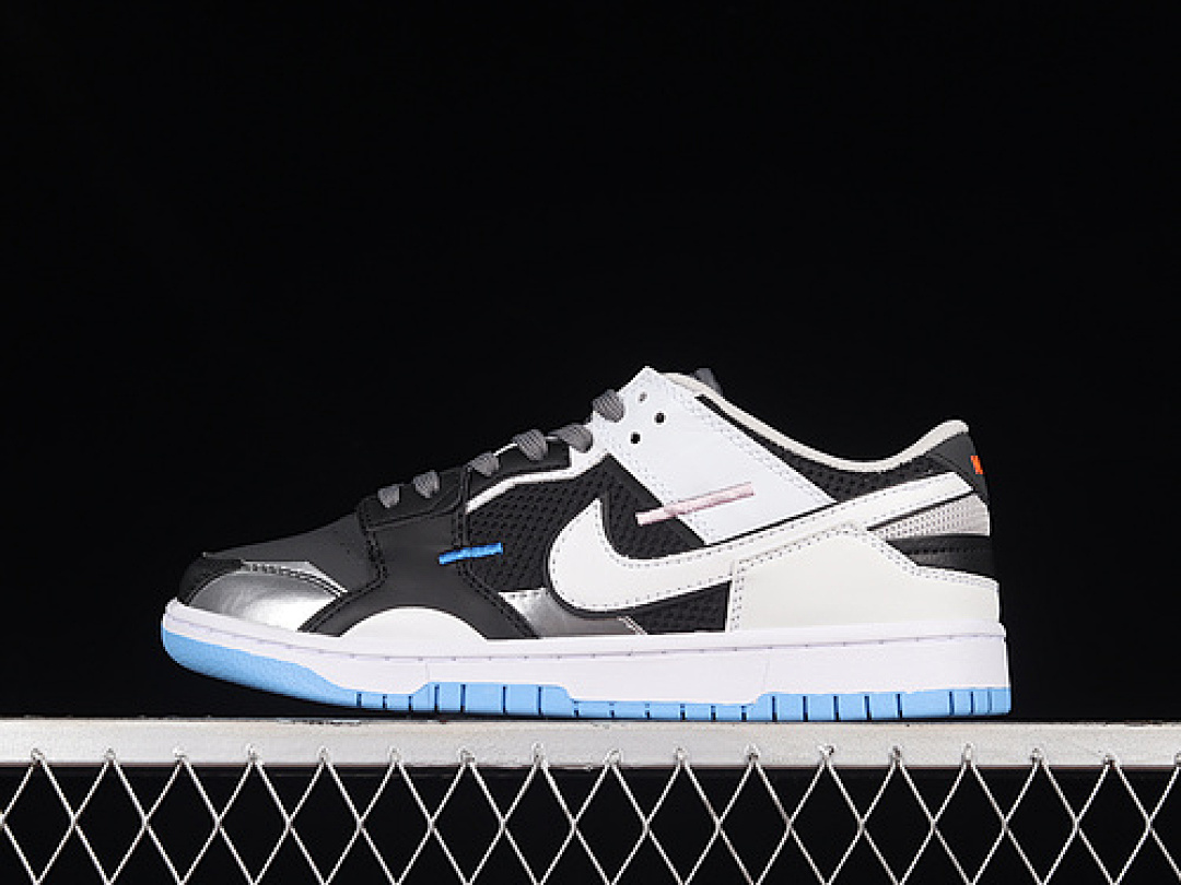 Nike SB DUNK LOW BLACK/NEUTRAL GREY/UNIVERSITY BLUE/WHITE · DN5381-001, photo 1
