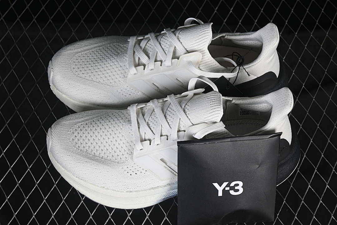 Unbranded [JR6648]-[Y-3 X ULTRABOOST 5 CASUAL POPCORN SHOES WHITE/BLACK]-[WOMAN:36-39]-[MAN:40-48] - Image 10