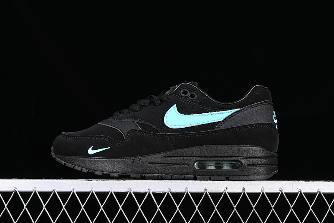 Nike AIR MAX 1 BLACK/BLUE · FB8915-800, photo 1
