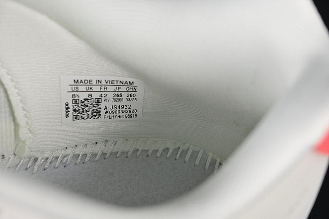 On Running [JS4932]-[ADIZERO BOSTON 13 WHITE/BLACK/ORANGE]-[WOMAN:36-39]-[MAN:40-46] - Image 6