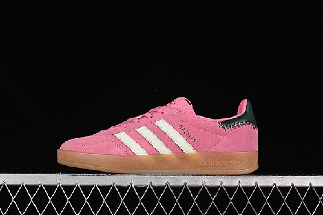 Off-White Adidas ORIGINALS GAZELLE INDOOR ROSE TONE/OFF WHITE/COLLEGIATE GREEN · JI2014, photo 1