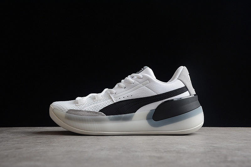 Puma Puma CLYDE HARDWOOD WHITE/WHITE/BLACK · 193663-01, photo 1