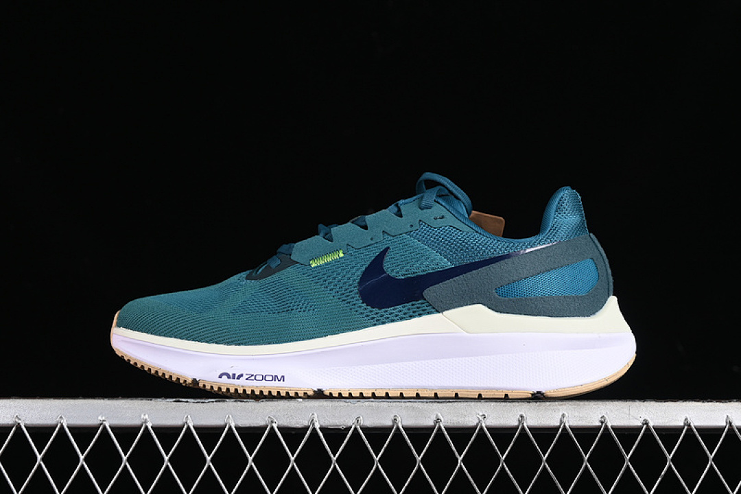 Purple AIR ZOOM STRUCTURE 25 2024 GEODE TEAL/DEEP JUNGLE/WHITE/PURPLE INK · DJ7883-300, photo 1