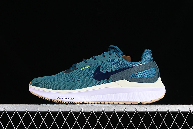 Purple AIR ZOOM STRUCTURE 25 2024 GEODE TEAL/DEEP JUNGLE/WHITE/PURPLE INK · DJ7883-300, photo 1