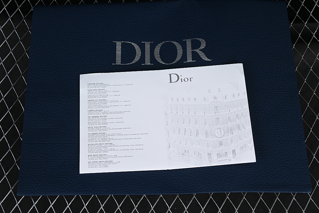 Dior [B23 OBLIQUE TOP SNEAKERS MID CASUAL SHOES WHITE/LIGHT GRAY]-[WOMAN:39]-[MAN:40-46] - Image 3