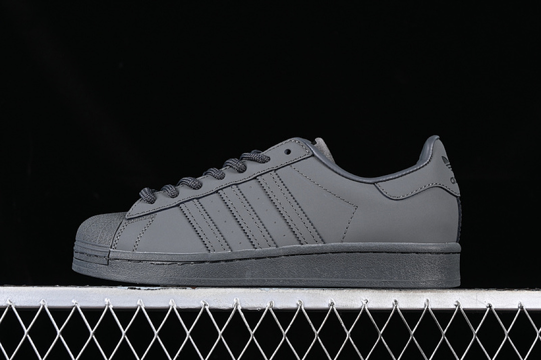 Adidas SUPERSTAR BLACK/GREY · GZ4830, photo 1
