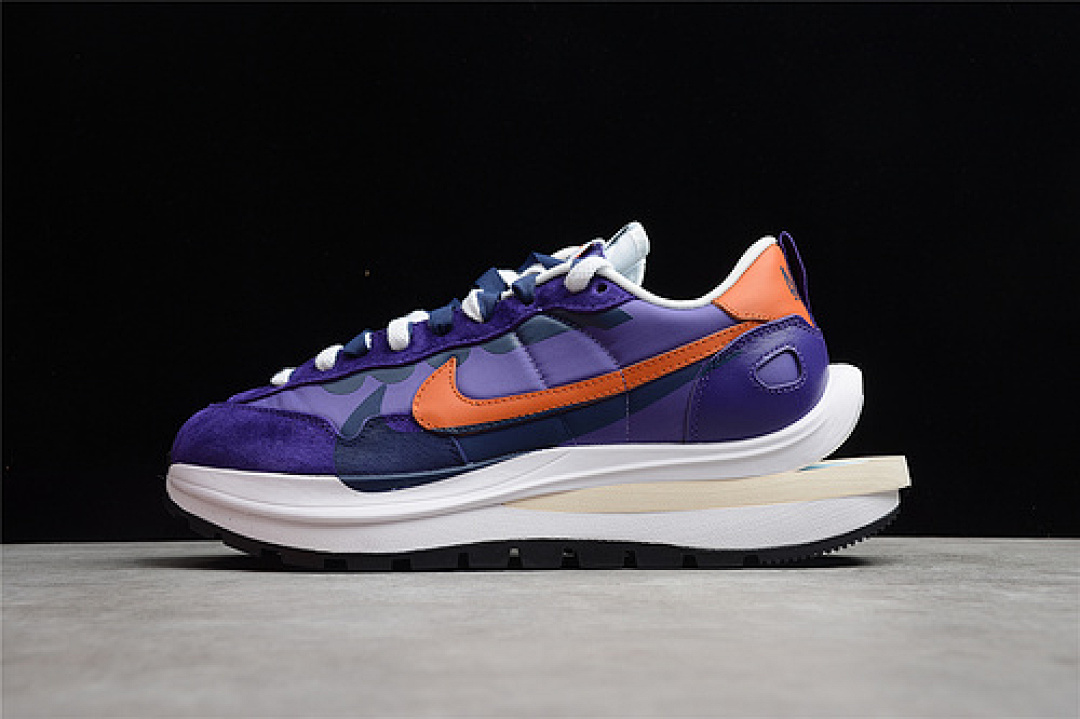 Sacai [DD1875-500]-[SACAI X VAPORWAFFLE DARK IRIS/CAMPFIRE ORANGE/WHITE]-[WOMAN:36-39]-[MAN:40-46], photo 1