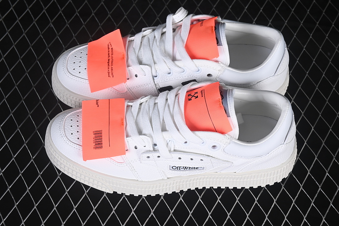 Off-White [OFF WHITE 3.0 COURT CASUAL SNEAKERS WHITE/OFF WHITE]-[WOMAN:36-39]-[MAN:40-47] - Image 8