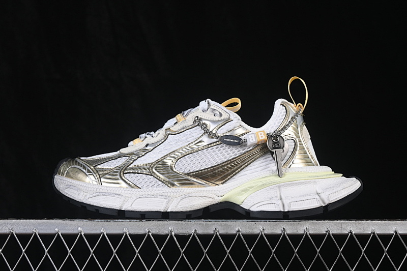 Balenciaga Balenciaga CHARMS MEN RUNNING SHOES WHITE/SILVER/YELLOW · W3XCN9711, photo 1