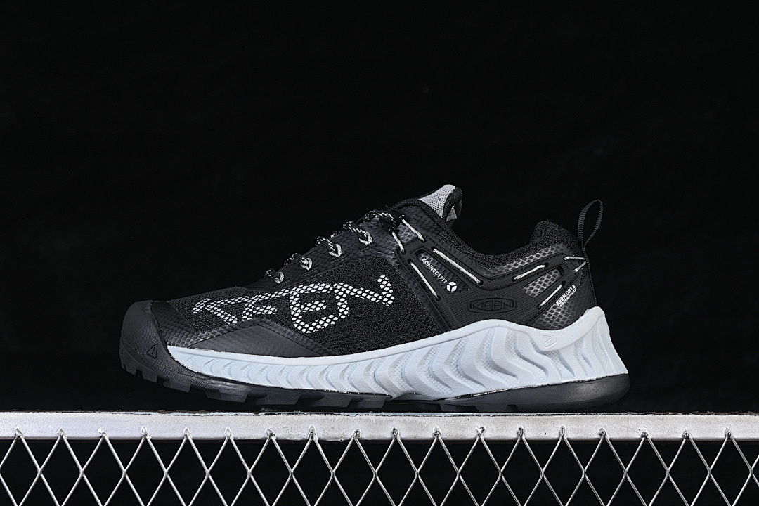 [1026681 BLACK GREY]-[CUSHIONED SPORTS SHOES BLACK/GREY/WHITE]-[WOMAN:39]-[MAN:40-45], photo 1