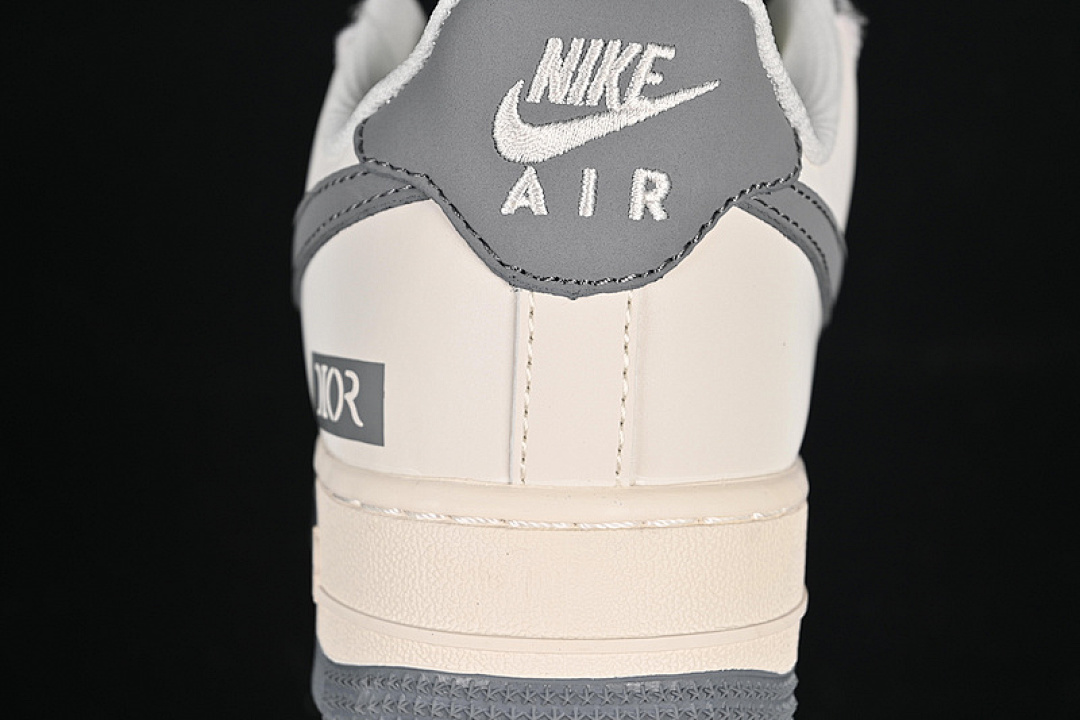 Nike [XS1958-580]-[AIR FORCE 1 07 LOW WHITE/GREY]-[WOMAN:36-39]-[MAN:40-45] - Image 7