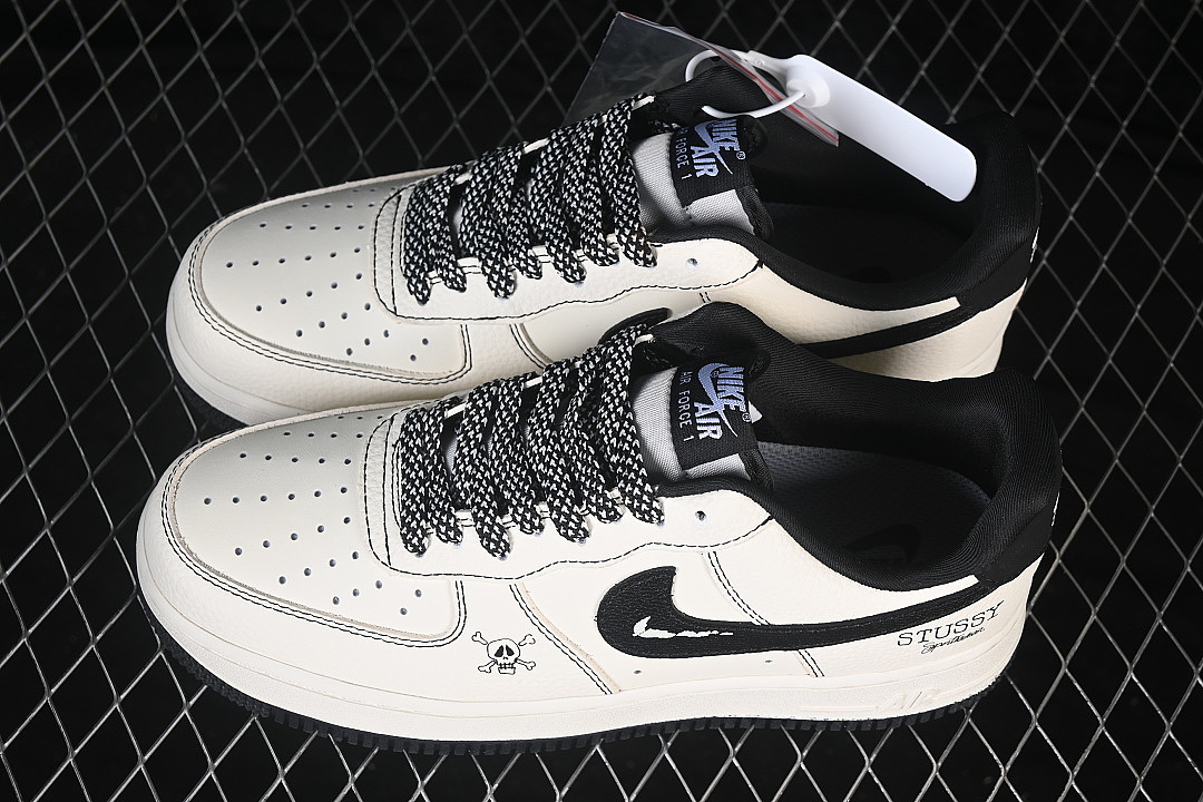 Nike [LD1999-026]-[AIR FORCE 1 07 LOW CASUAL SNEAKERS WHITE/BLACK/WHITE]-[WOMAN:36-39]-[MAN:40-45] - Image 11