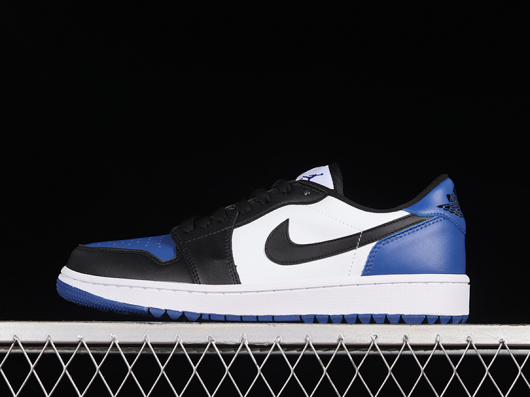 Jordan [DD9315-102]-[AIR JORDAN 1 LOW GOLF ROYAL TOE WHITE/SPORT ROYAL/BLACK]-[WOMAN:35.5-39], photo 1