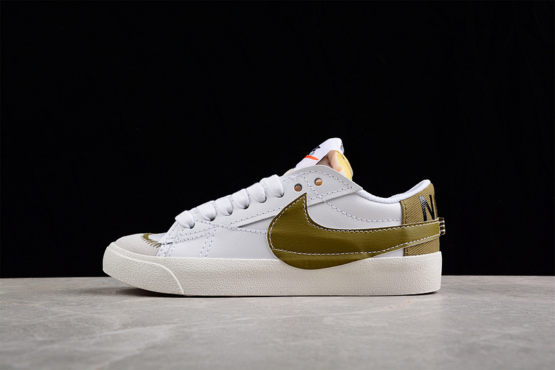 Nike BLAZER LOW 77 JUMBO WHITE/WHITE/BROWN · DZ2772-121, photo 1