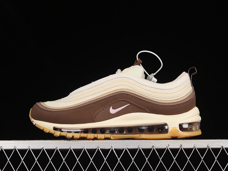 Nike AIR MAX 97 MEDIUM BROWN/PINK FOAM/MUSHROOM/MUSLIN · DQ8996-200, photo 1