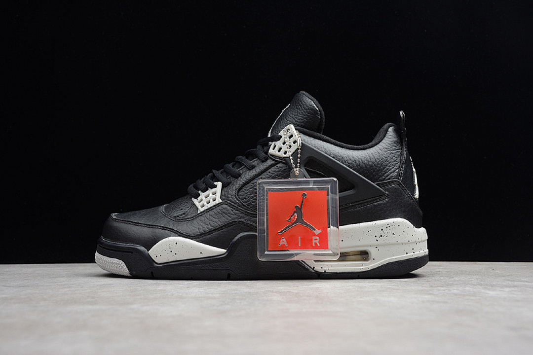 Jordan AIR Jordan 4 RETRO LS OREO BLACK/TECH GREY-BLACK · 314254-003, photo 1