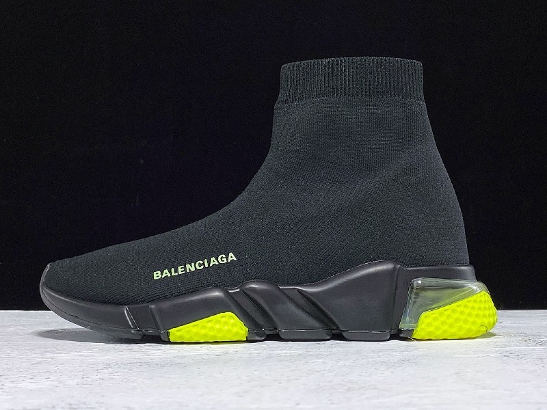 [OK SPEED SHOES BLACK/YELLOW]-[WOMAN:35-39]-[MAN:40-46], photo 1