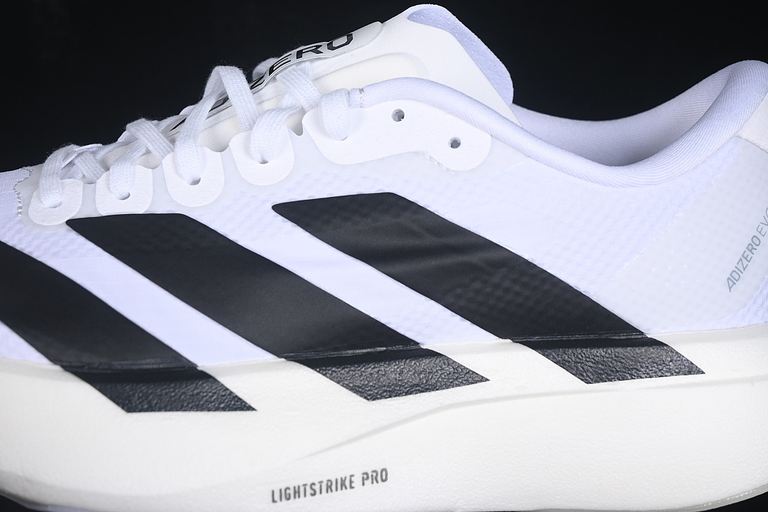 Adidas [JR1912]-[ADIZERO EVO SL 2 WHITE/BLACK]-[WOMAN:36-39]-[MAN:40-46] - Image 8