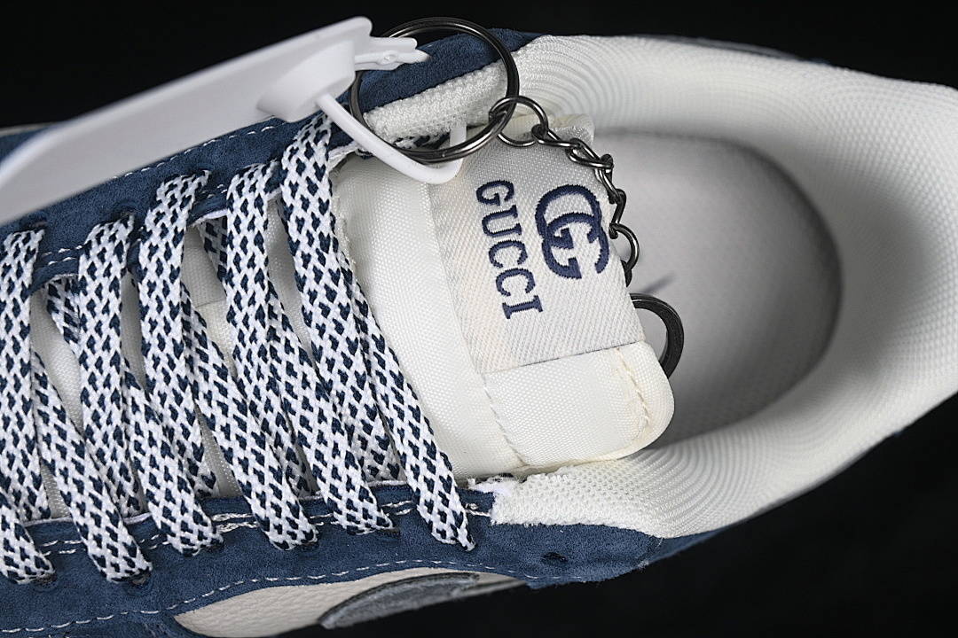Nike [XL1979-139]-[AIR FORCE 1 07 LOW WHITE/BLUE/GREY]-[WOMAN:36-39]-[MAN:40-45] - Image 9