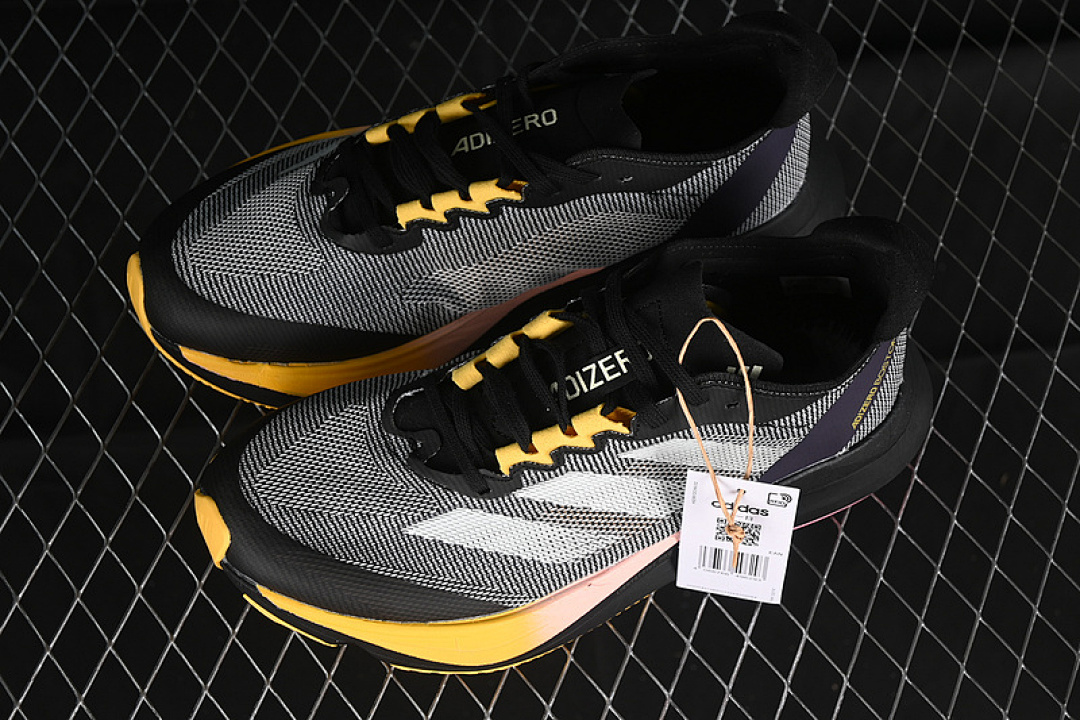 On Running [IF9212]-[ADIZERO BOSTON 12 M CORE BLACK/ZERO METALLIC/SPARK]-[WOMAN:36-39]-[MAN:40-45] - Image 11