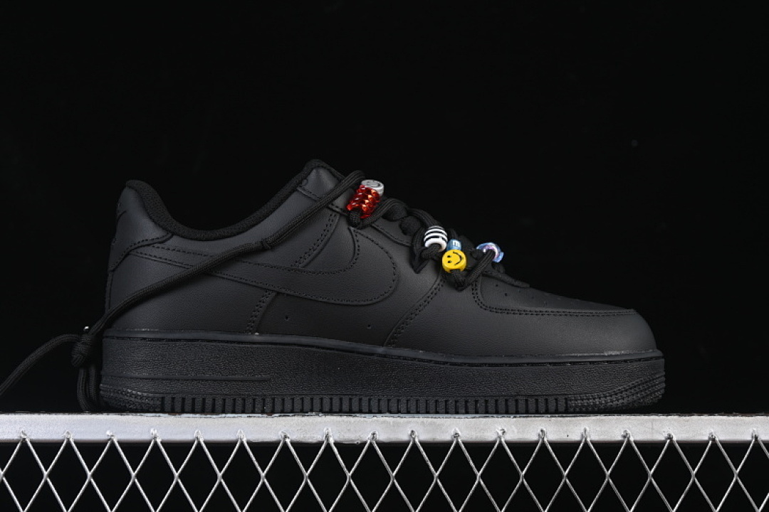 Nike [FQ5296-101]-[AIR FORCE 1'07 LOW CASUAL SNEAKERS BLACK/INKINESS]-[WOMAN:36-39]-[MAN:40-45] - Image 15