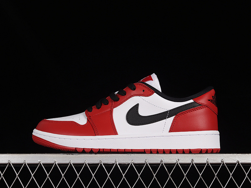 Jordan AIR Jordan 1 LOW GOLF CHICAGO VARSITY RED/BLACK/WHITE · DD9315-600, photo 1