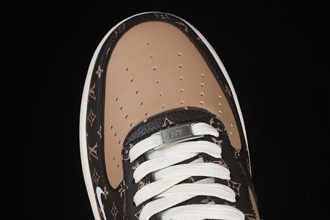 Nike [LW9279-009]-[AIR FORCE 1 07 LOW LV WHITE/GREY/BROWN]-[WOMAN:36-39]-[MAN:40-45] - Image 10