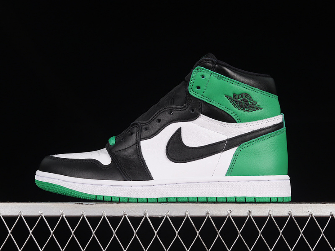 Jordan [DZ5485-031]-[AIR JORDAN 1 RETRO HIGH BLACK/LUCKY GREEN/WHITE]-[MAN:40.5-47.5], photo 1