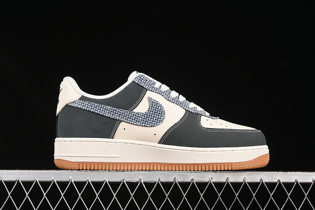 Nike [DF0188-058]-[AIR FORCE 1 07 LOW WHITE/GREY/BLUE]-[WOMAN:36-39]-[MAN:40-45] - Image 16