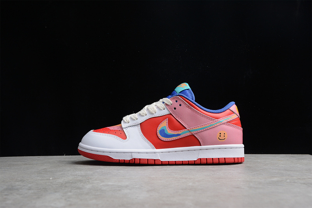 Unbranded [LF4587-001]-[CACTUSPLANTFLEAMARKET ️X SB DUNK LOW RAINBOW WHITE/MULTI-COLOR]-[UNISEX:36-47], photo 1