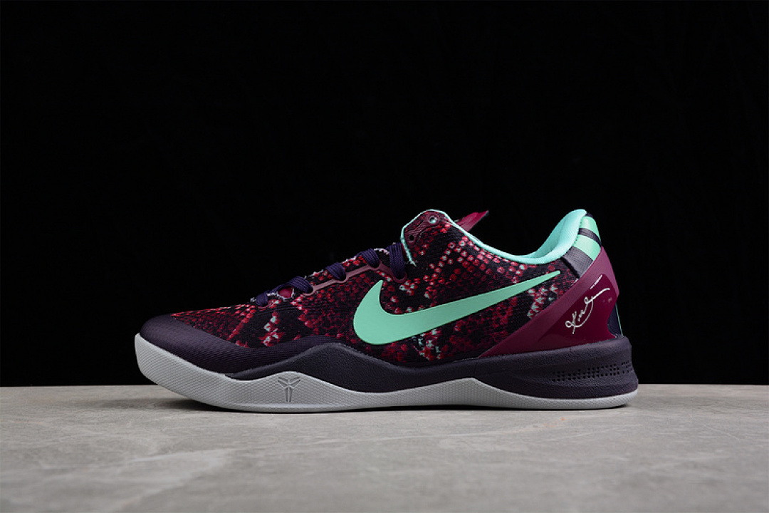 Jordan [555035-502]-[KOBE 8 SYSTEM PIT VIPER PURPLE DYNASTY/GREEN GLOW-RASPBERRY RED]-[MAN:40-46], photo 1
