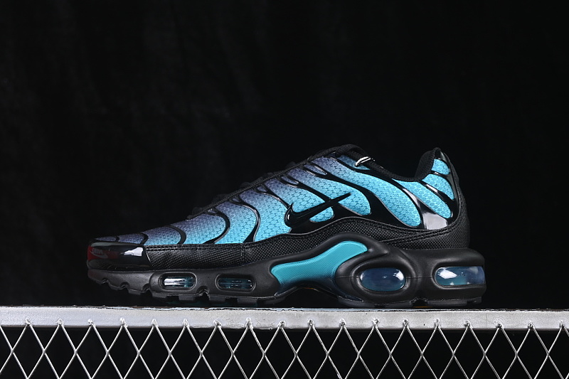 Nike AIR MAX PLUS AIR CUSHION SHOES SKY BLUE/BLACK · DM0032-016, photo 1