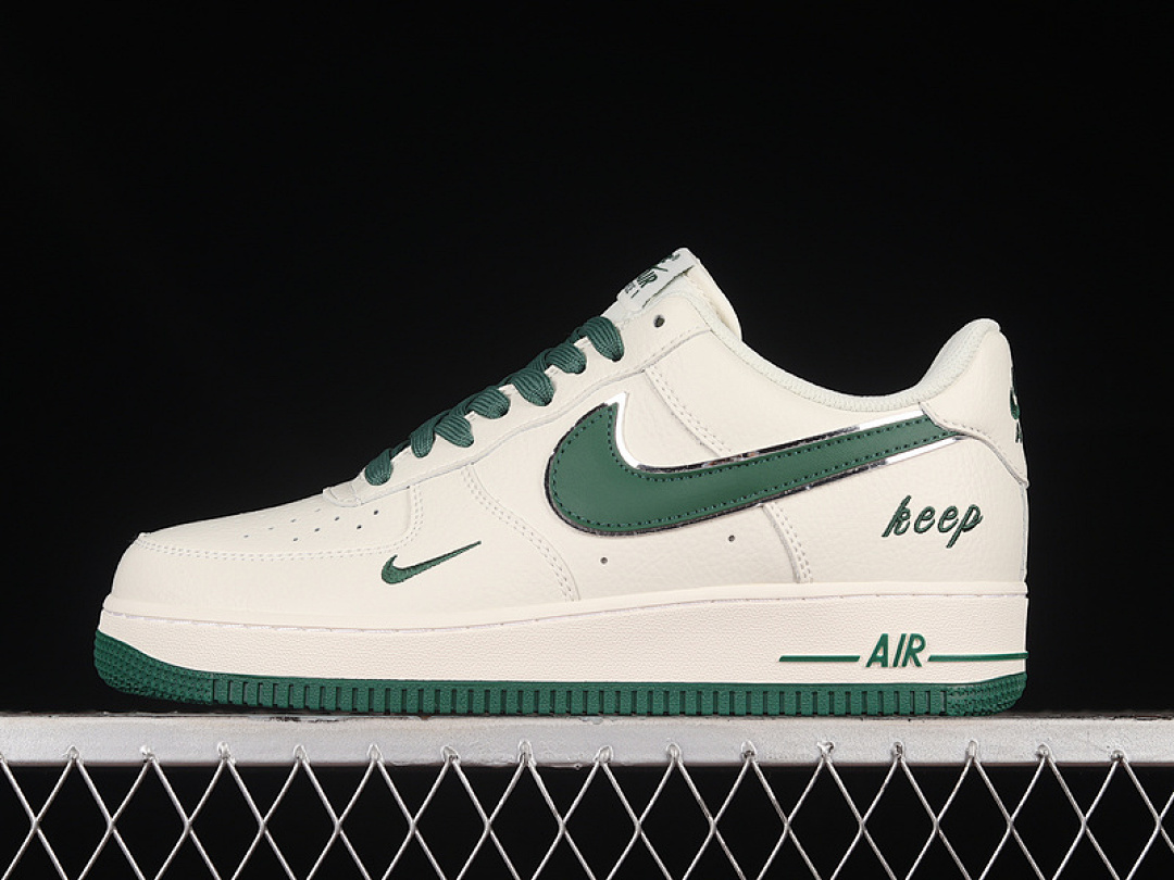 Nike [BM1996-066]-[AIR FORCE 1 LOW 07 KEEP FRESH WHITE/WHITE/GREEN]-[WOMAN:36-39]-[MAN:40-45], photo 1