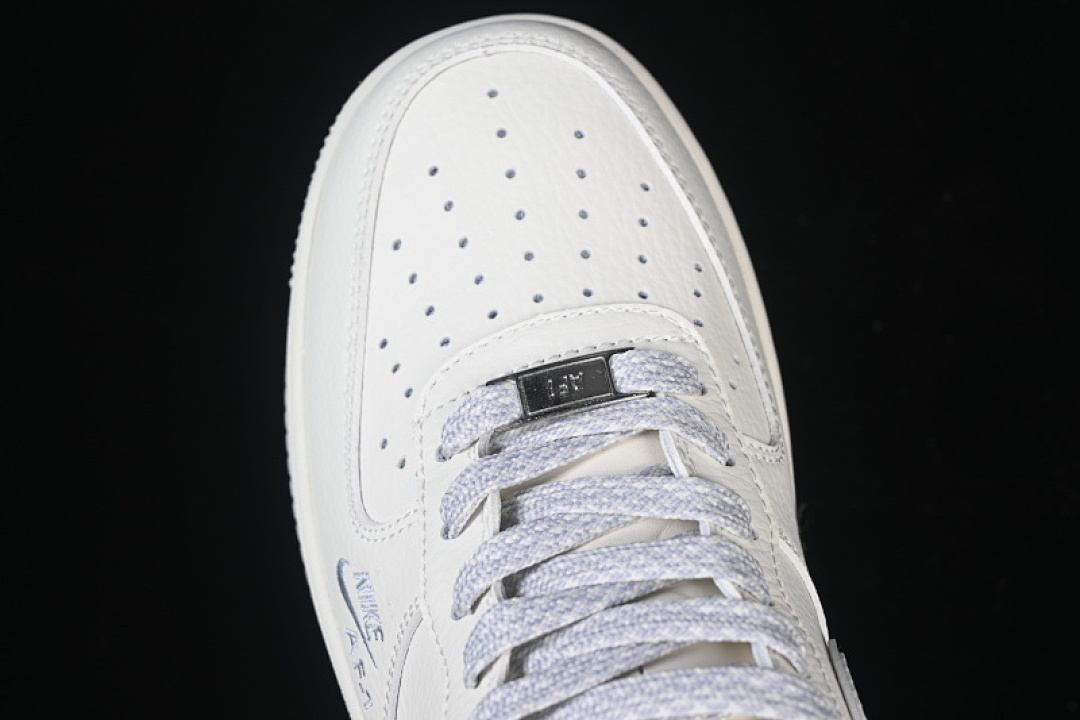 Nike [CS5288-039]-[AIR FORCE 1 07 LOW CASUAL SHOES WHITE/LIGHT GRAY]-[WOMAN:36-39]-[MAN:40-45] - Image 9