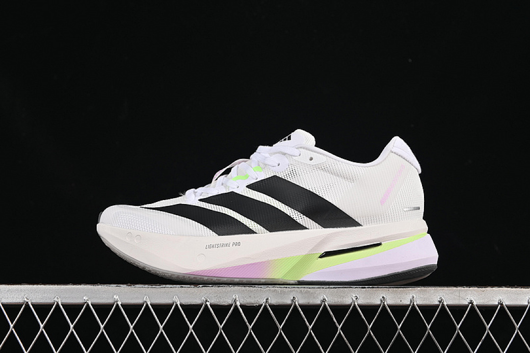 On Running On Running ADIZERO BOSTON 13 WHITE/BLACK/PURPLE · JS4951, photo 1