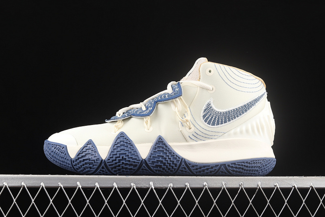 Unbranded [DA6806-100]-[KYRIE S2 HYBRID SASHIKO PACK SAIL/MYSTIC NAVY/SESAME WHITE]-[MAN:39-46], photo 1