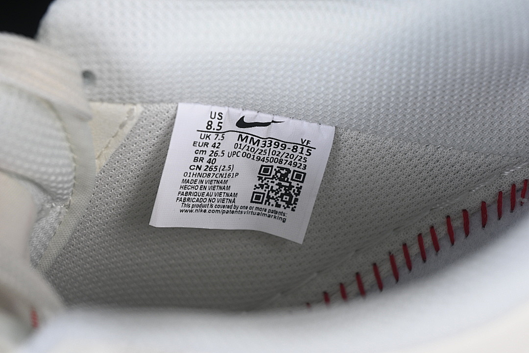 Nike [MM3399-815]-[AIR FORCE 1 07 LOW CASUAL SNEAKERS WHITE/WHITE/WHITE]-[WOMAN:36-39]-[MAN:40-45] - Image 6