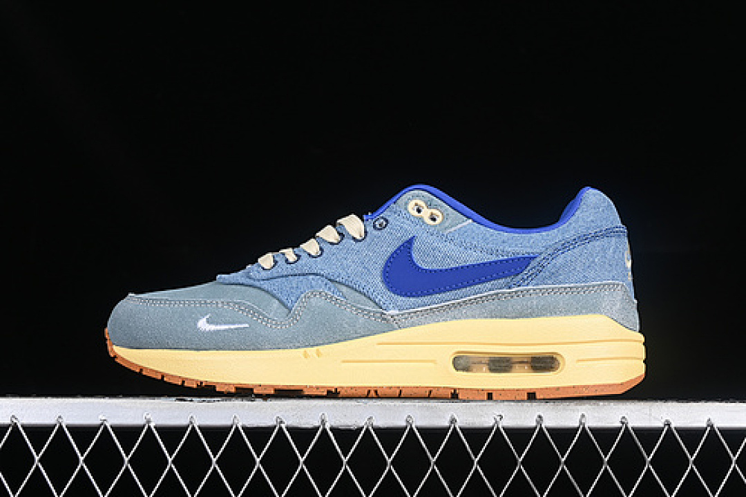 Unbranded [DV3050-300]-[AIR MAX 1 PREMIUM MINERAL SLATE/DEEP ROYAL BLUE/LEMON WASH]-[UNISEX:36-47.5], photo 1