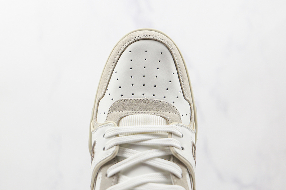 Louis Vuitton [L*V 2021 HIGH TRAINER WHITE/WHITE/LIGHT GREY]-[MAN:39-45] - Image 7