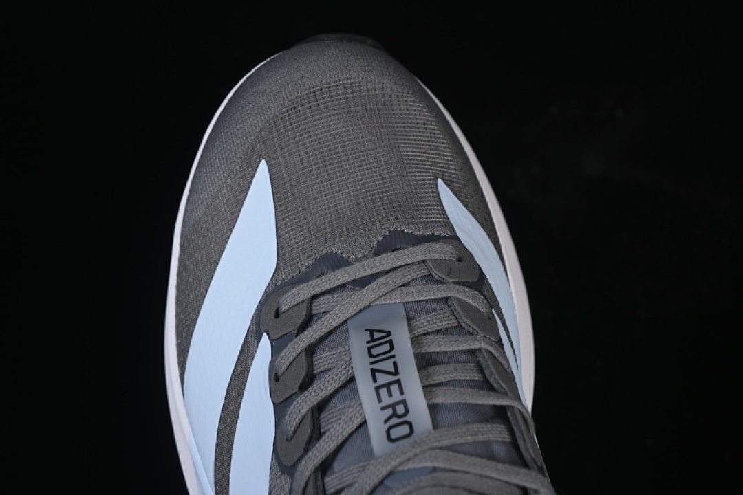 Adidas [JS4489]-[EVO SL BREATHABLE RUNNING SHOES DARK GRAY/WHITE/BLUE]-[WOMAN:36-39]-[MAN:40-45] - Image 9