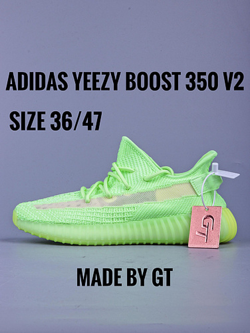 On Running [EG5293]-[GT YEEZY BOOST 350 V2 GID GLOW/GLOW/GLOW]-[WOMAN:36-39]-[MAN:40-47], photo 1