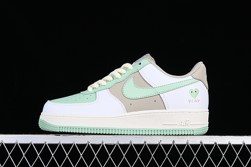 Nike Nike COMME DES GARCONS X NK AIR FORCE 1 LOW WHITE/GREEN/GREY · CJ0304-011, photo 1